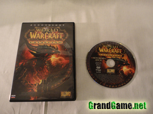 Диск World of WarCraft: Cataclysm