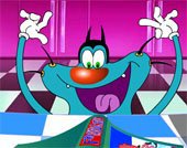 Игра Oggy`s Fries